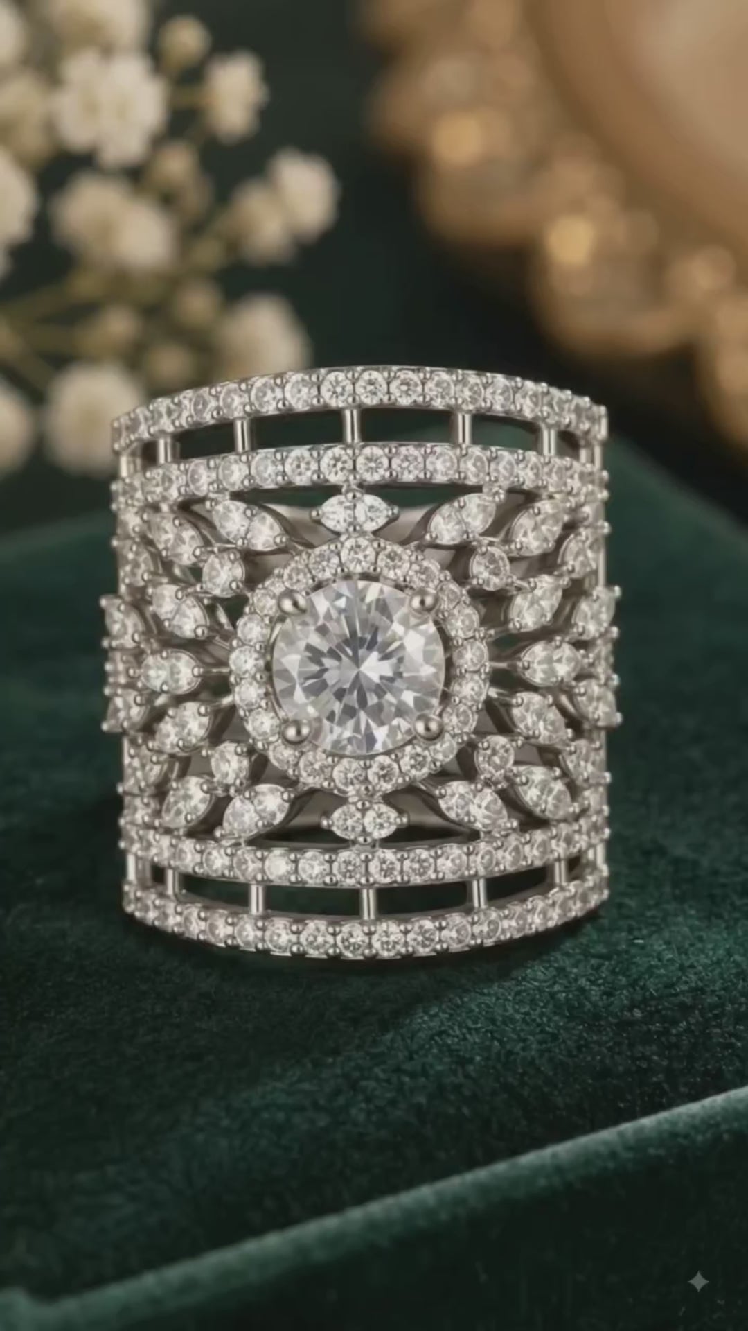 Vaani AD Adjustable Ring