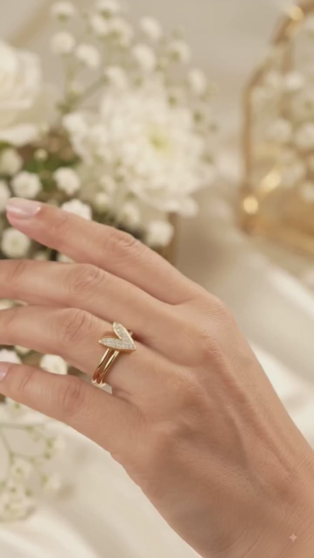 Zoyi AD Anti Tarnish Adjustable Ring