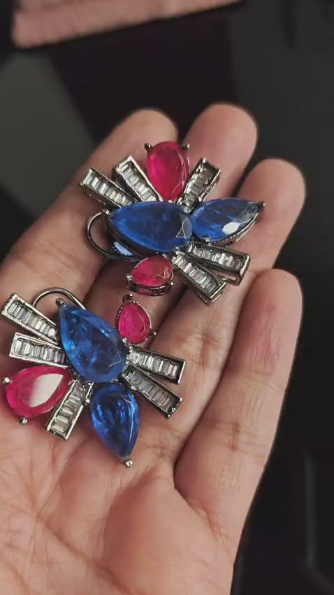 Karisma Doublet Stones Earrings
