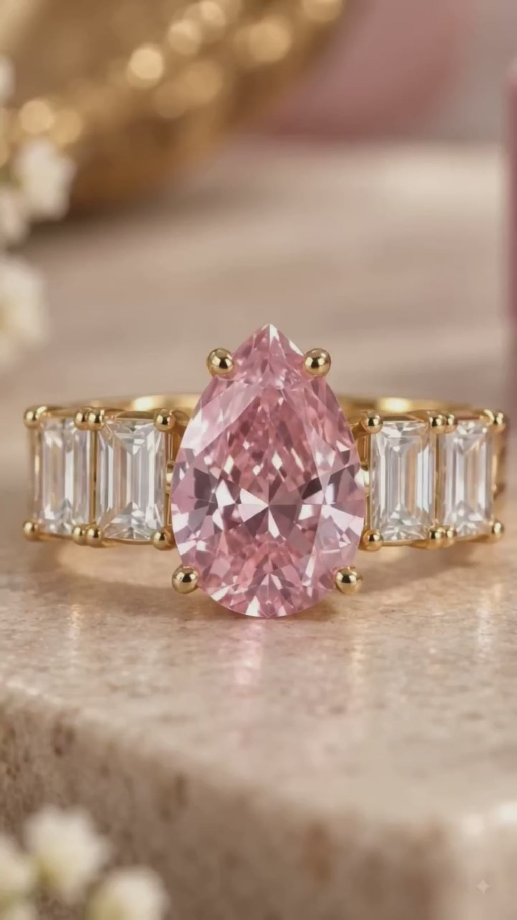 Mehak CZ Anti Tarnish Adjustable Ring