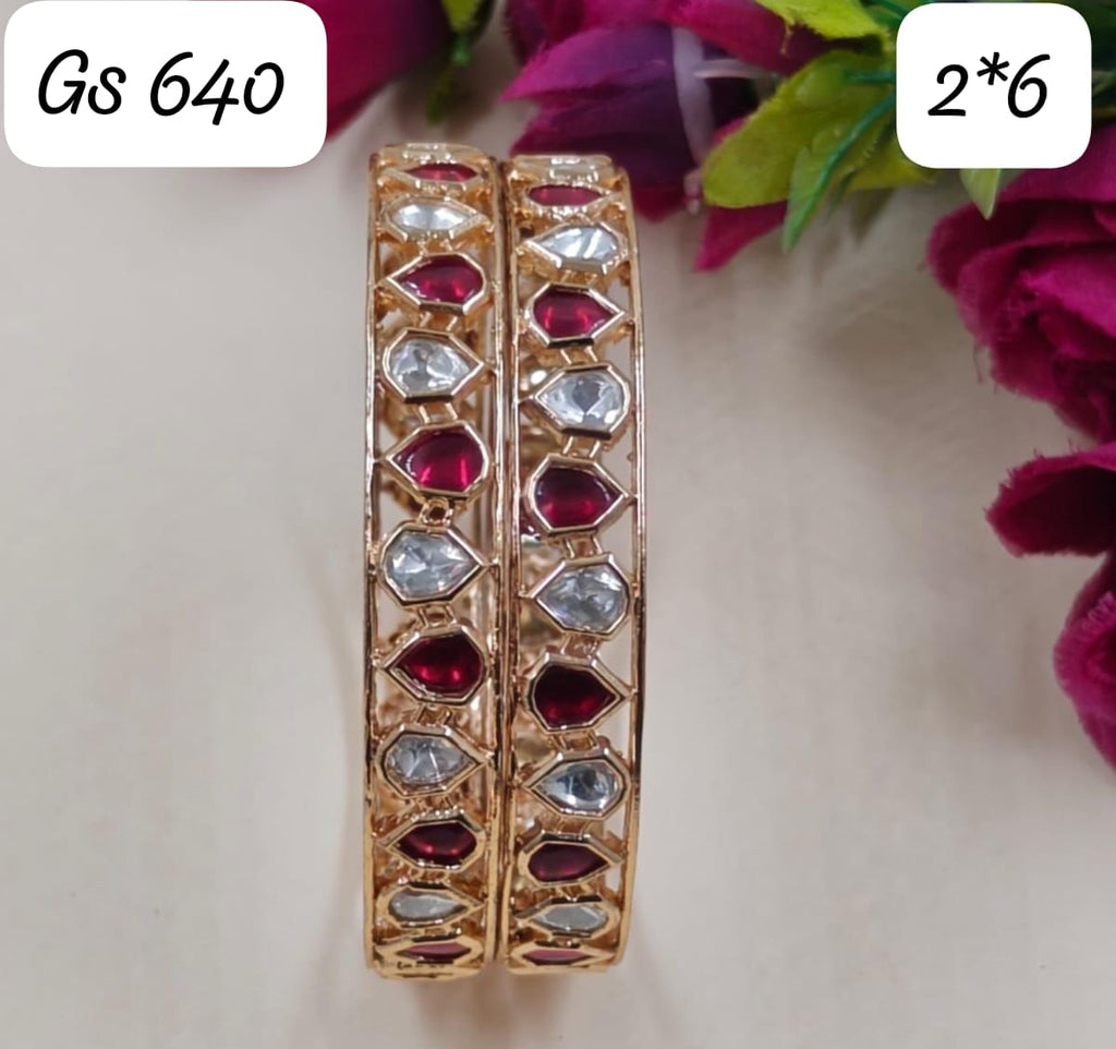 Ambica Moissionite Bangles