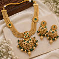 Nayika Gold Lookalike Necklace set