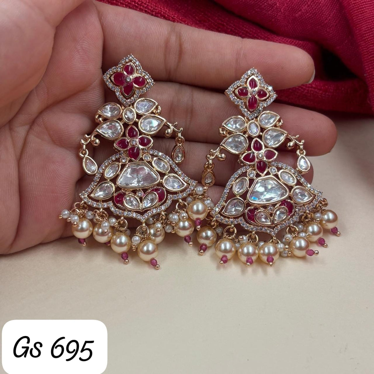 Anuja Moissanite Earrings