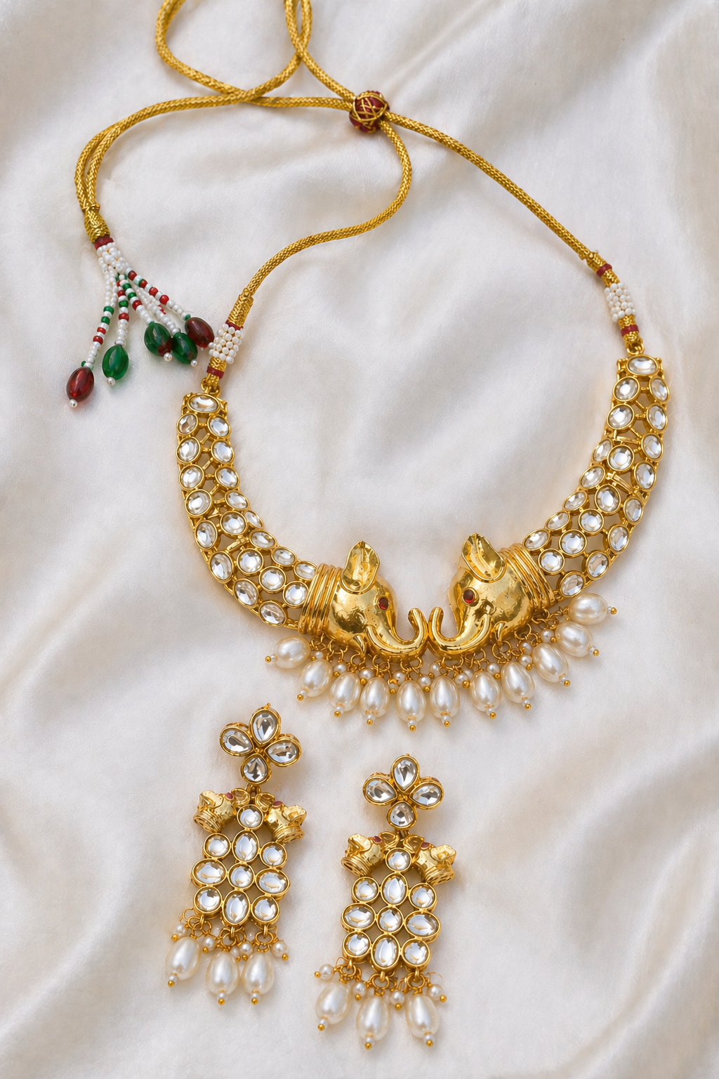 Meera Polki Necklace set