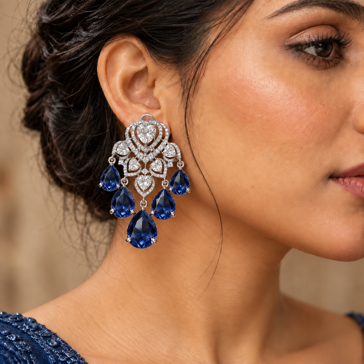 Rashi CZ Earrings