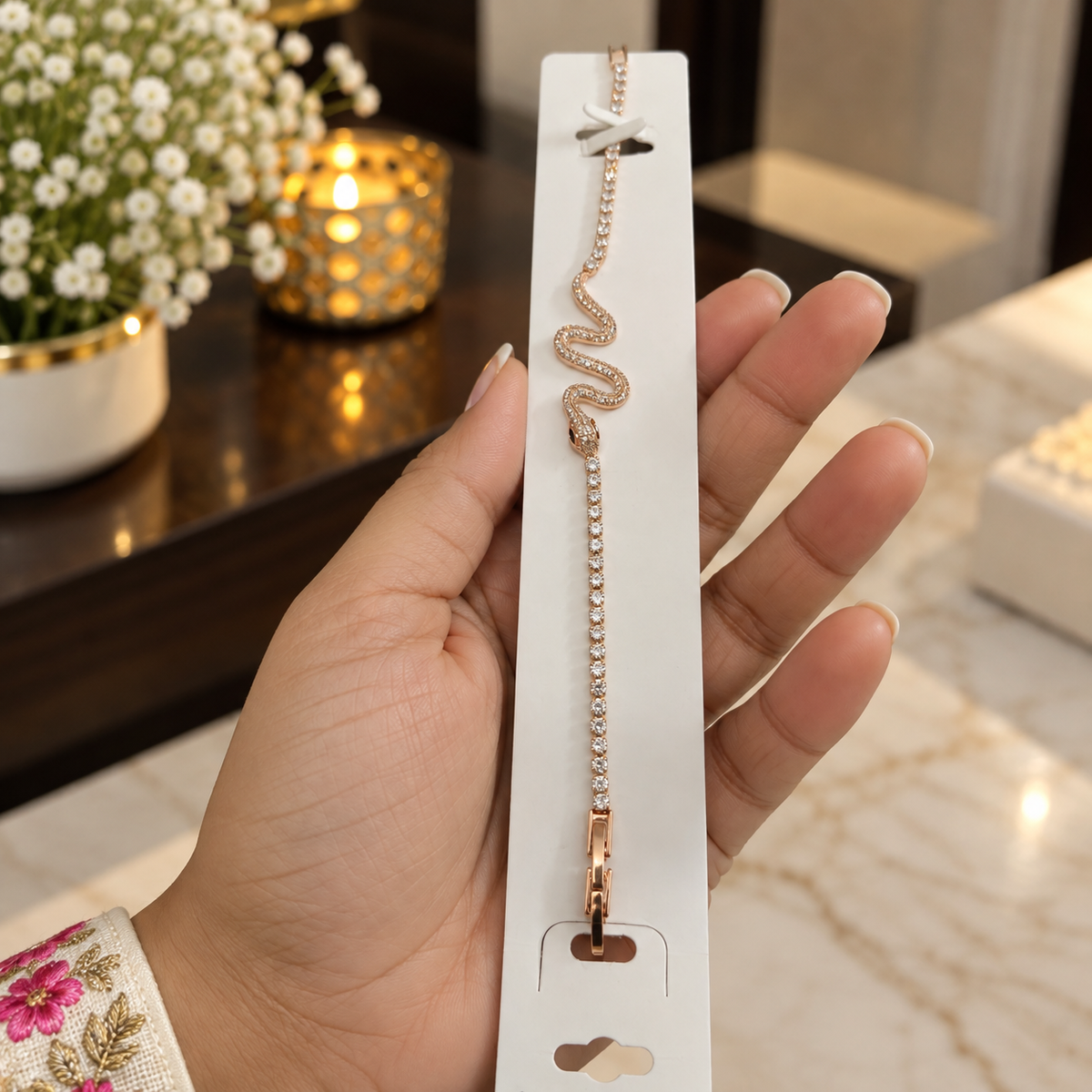 Karisma Anti Tarnish Tennis Bracelet