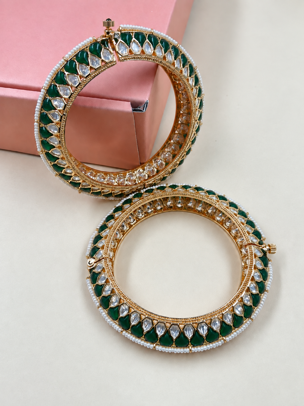 Saanvi Moissionite Bangles