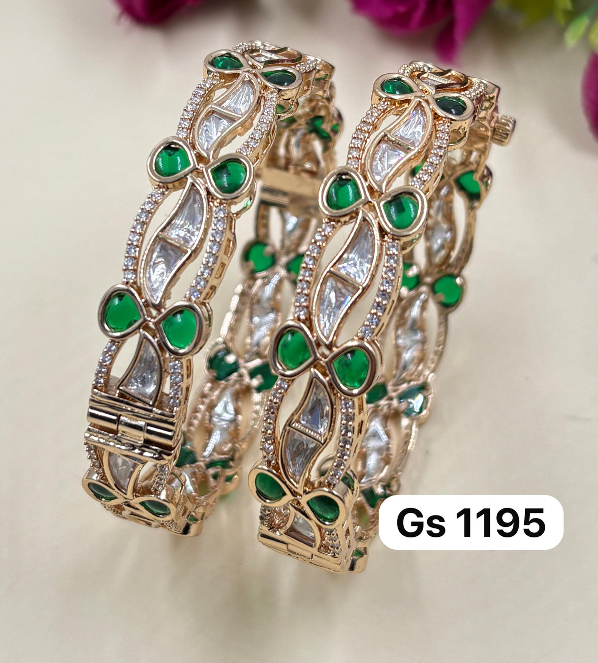 Alice Moissanite Bangles