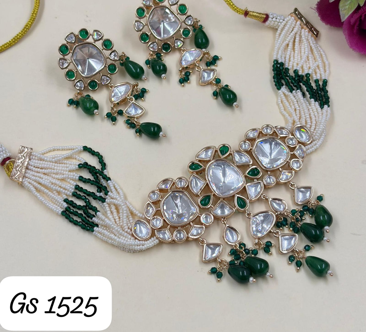 Nimisha Moissanite Choker set