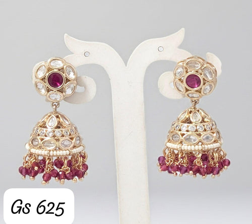 Akasa Moissanite Jhumka