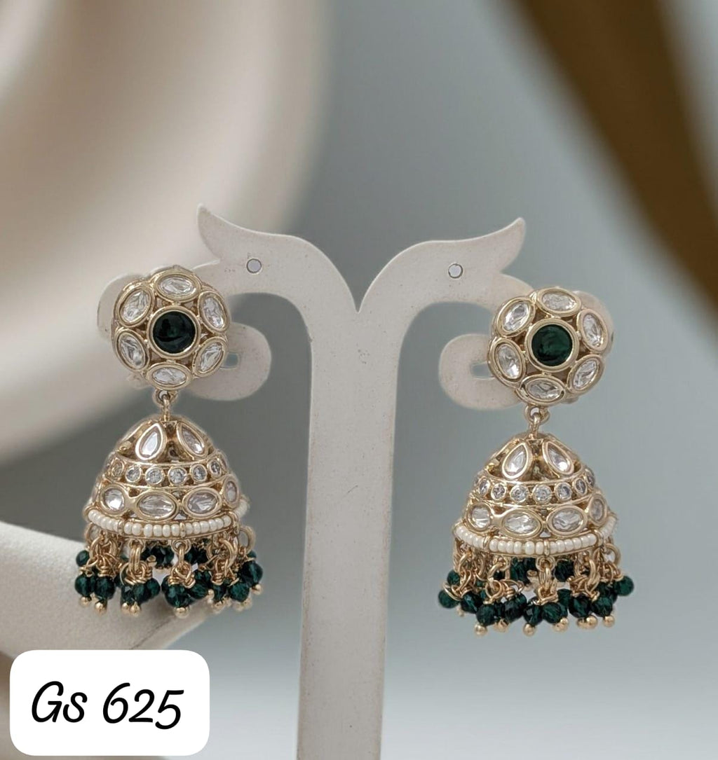 Akasa Moissanite Jhumka