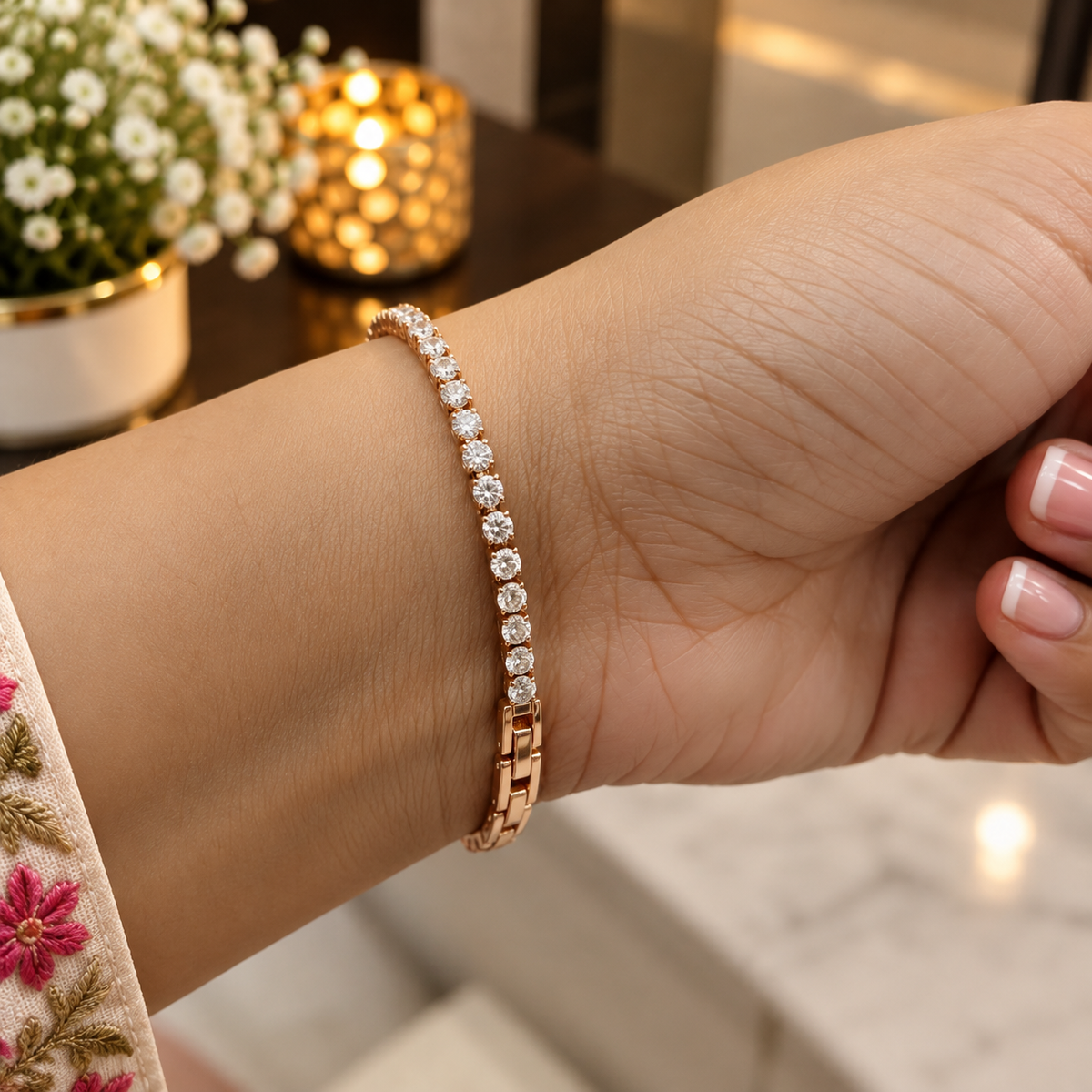 Karisma Anti Tarnish Tennis Bracelet
