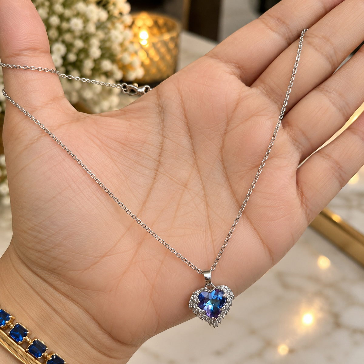 Anaya Anti Tarnish Swarovski Pendant