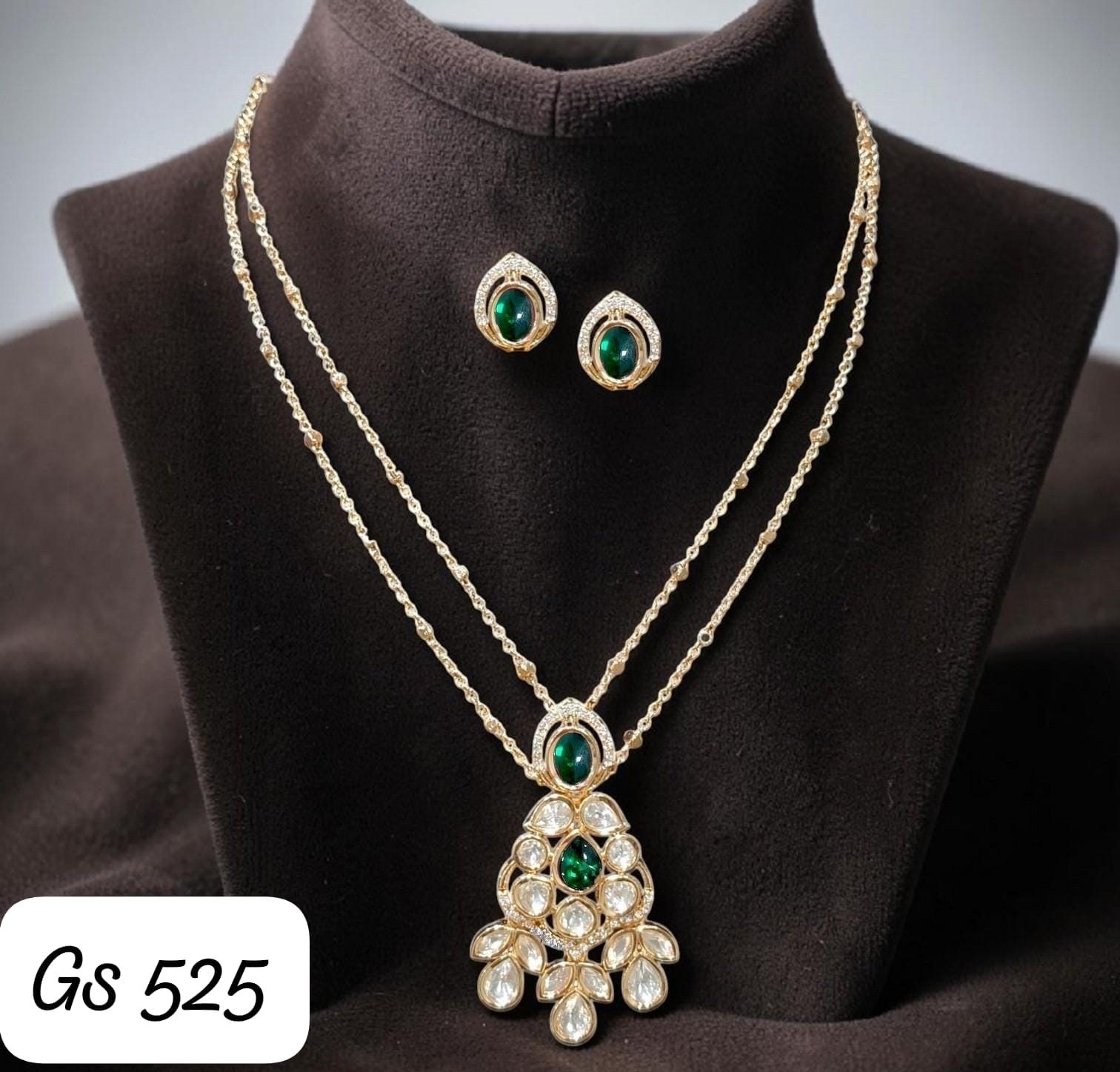 Sehmat Moissanite Necklace set