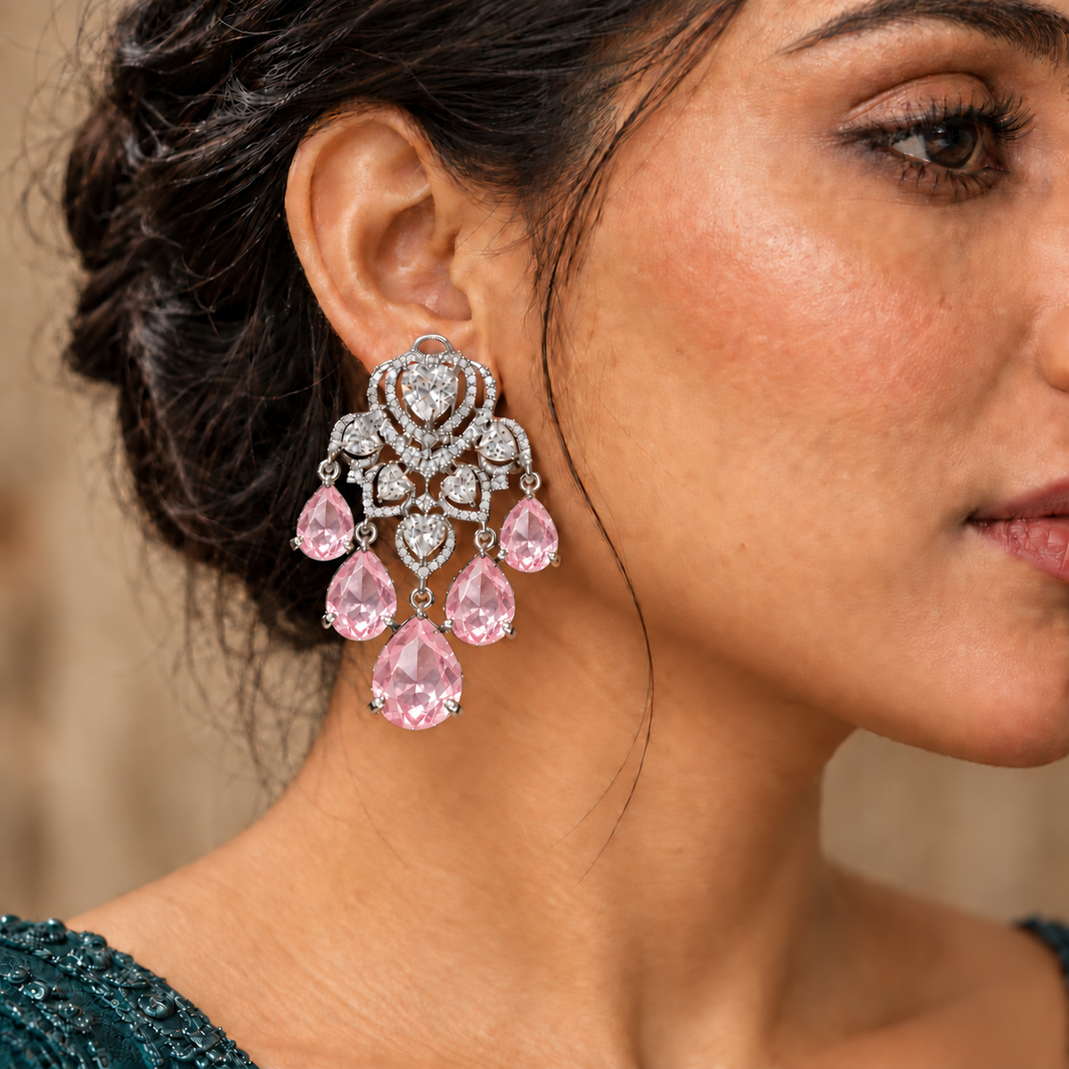 Rashi CZ Earrings