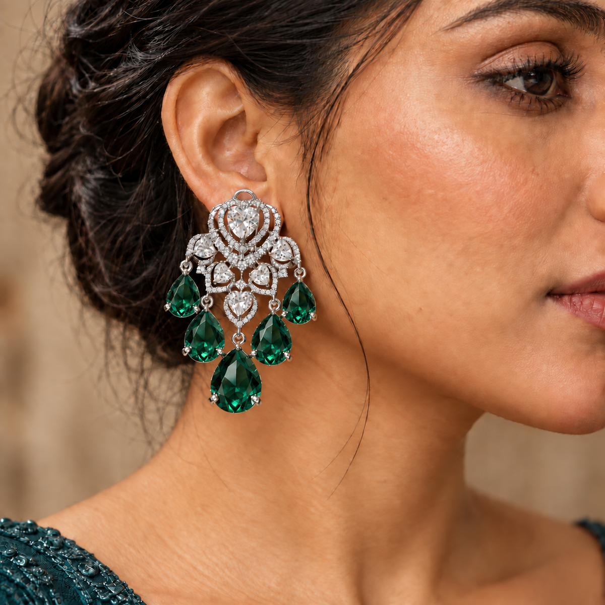Rashi CZ Earrings