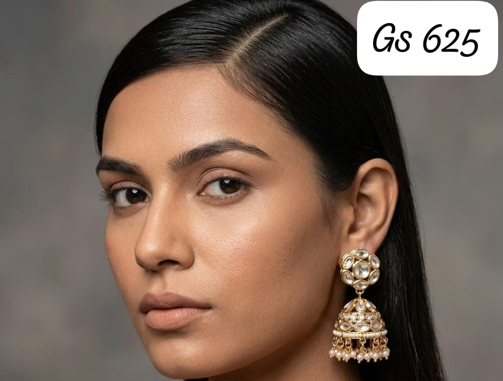 Akasa Moissanite Jhumka