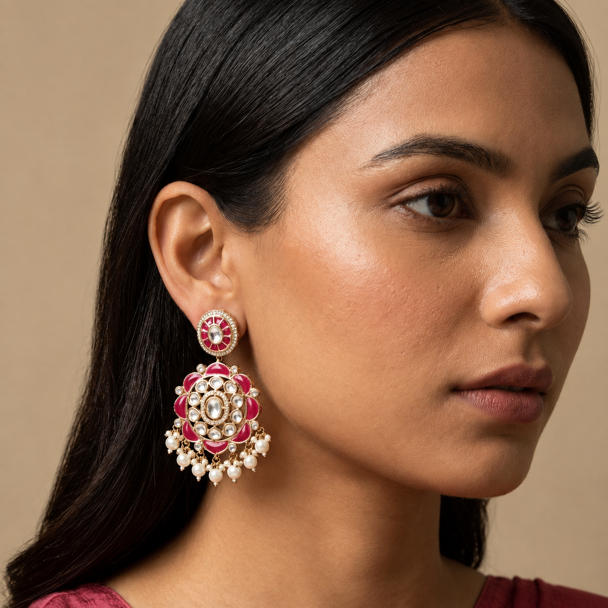 Niti Moissanite Earrings