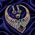 Bhoomi Luxe CZ Necklace set