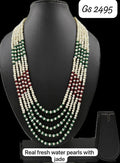 Real Pearls Necklace set