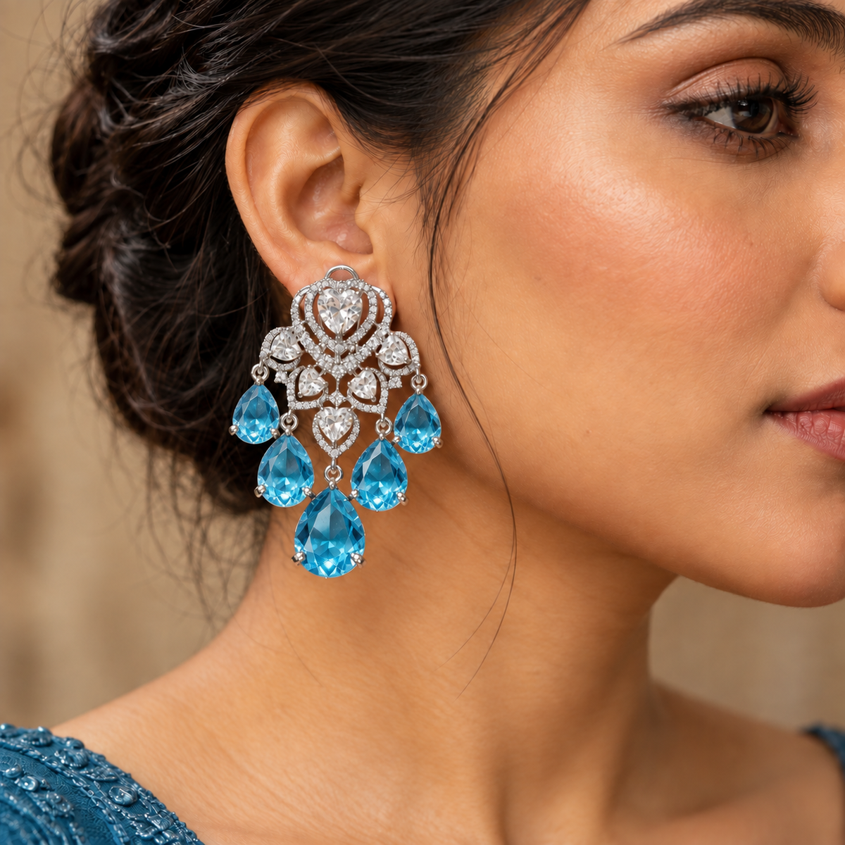 Rashi CZ Earrings