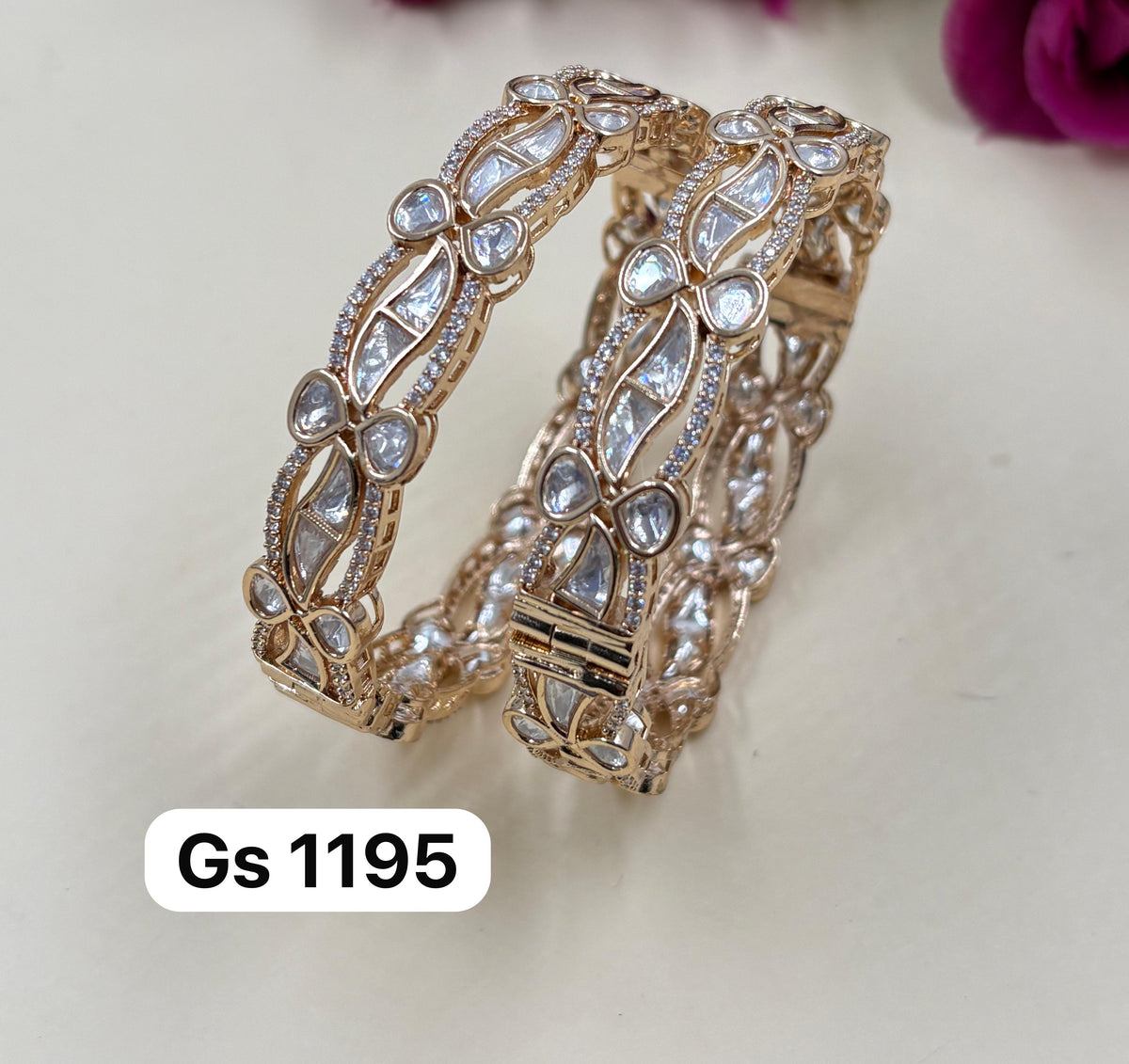 Alice Moissanite Bangles