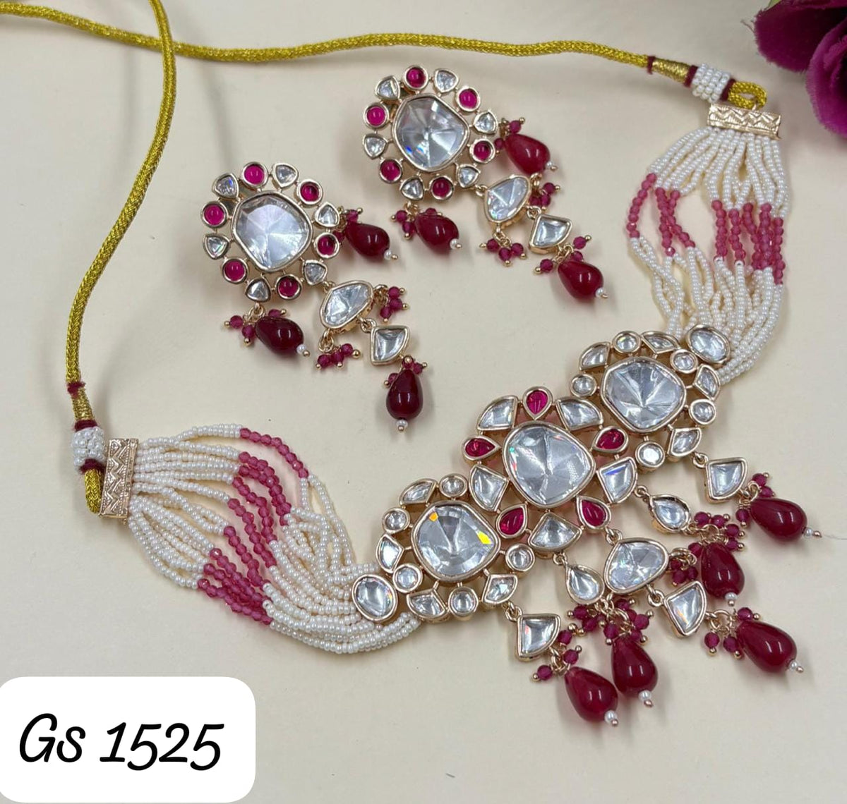 Nimisha Moissanite Choker set