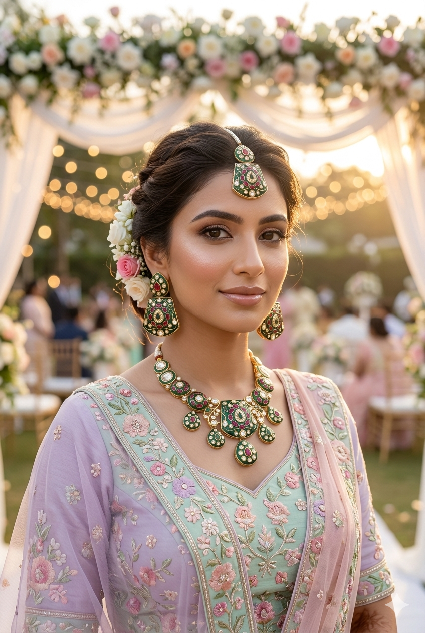Ishqi Kundan Necklace set