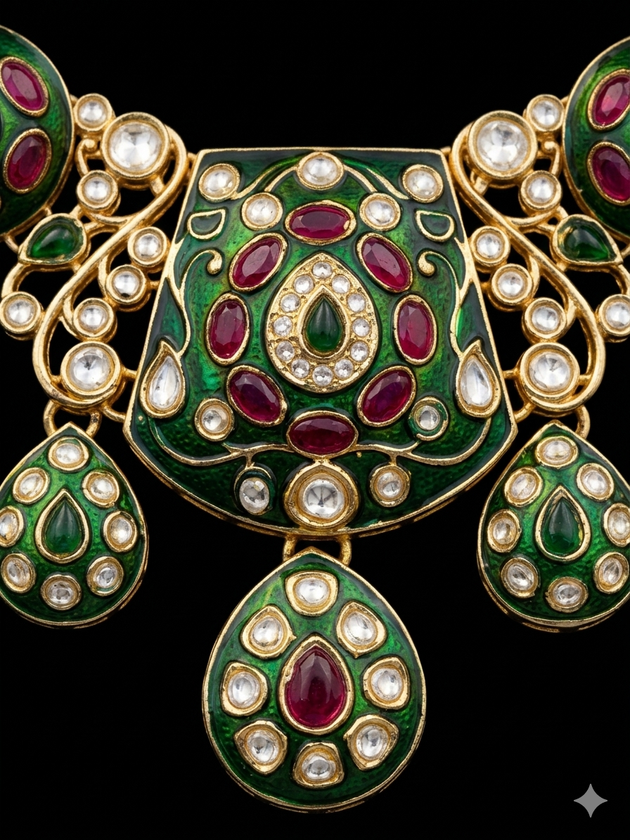 Ishqi Kundan Necklace set