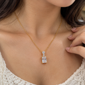 Honey Anti Tarnish CZ pendant