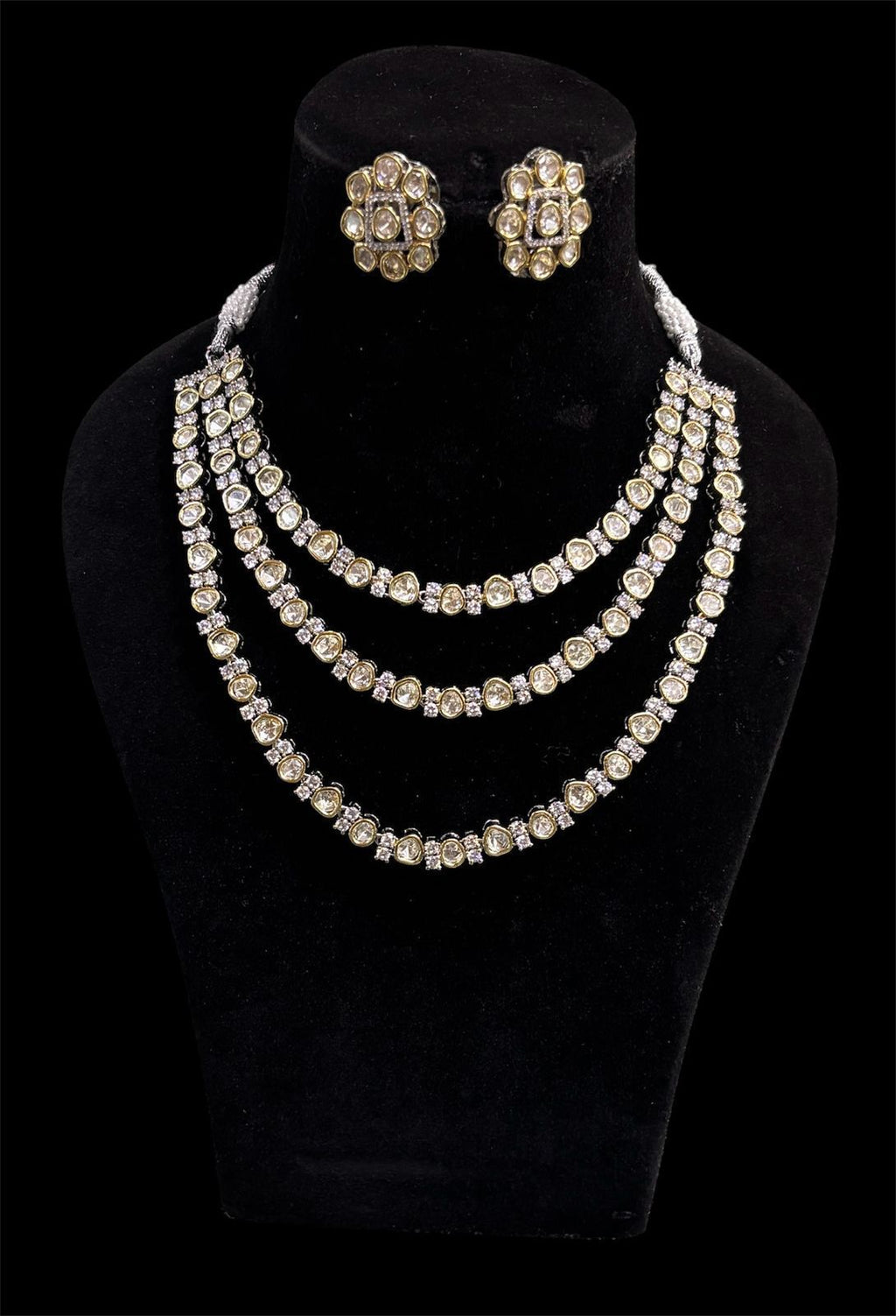 Kalindi Moissionite Necklace Set