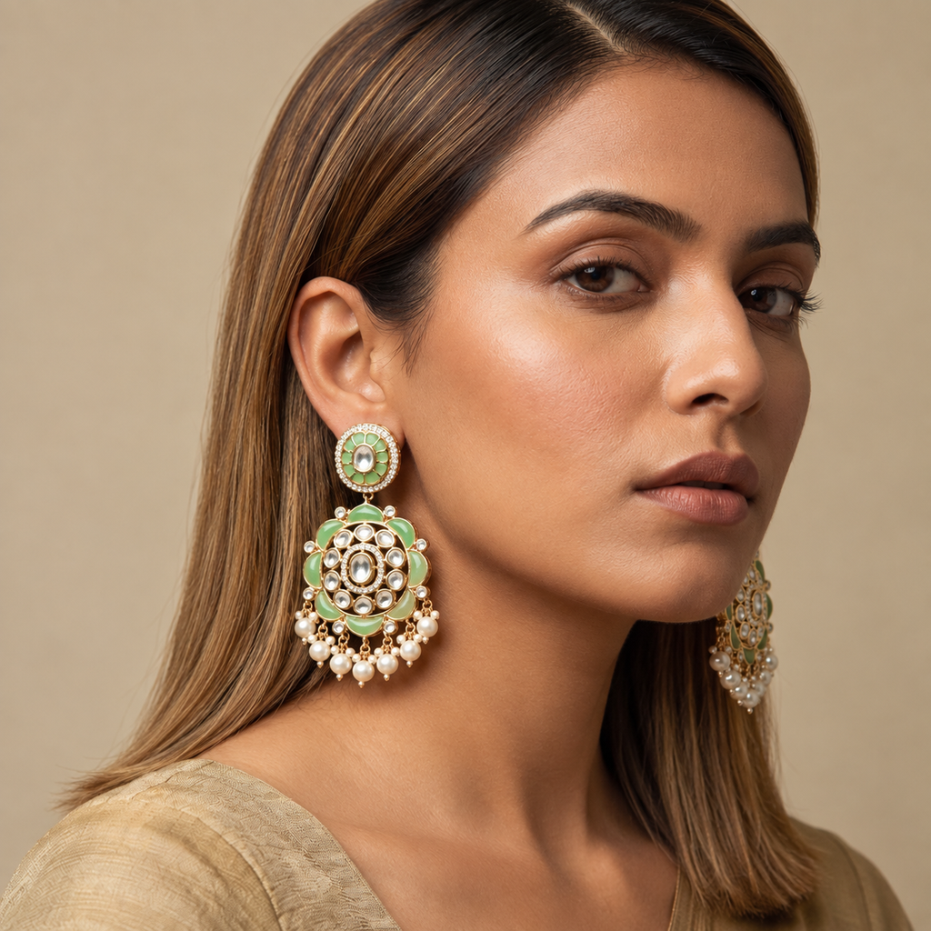 Niti Moissanite Earrings