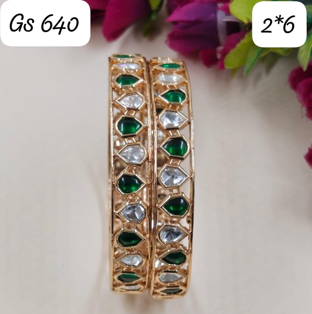 Ambica Moissionite Bangles