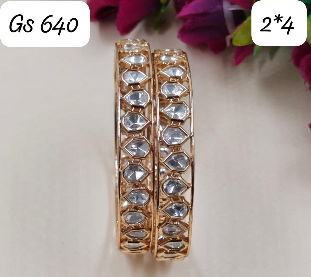 Ambica Moissionite Bangles