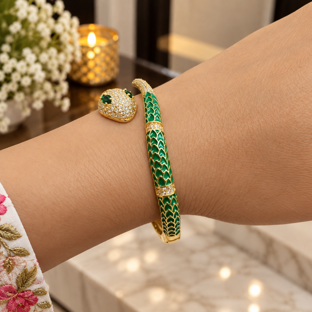 Reem Anti Tarnish Openable Bracelet