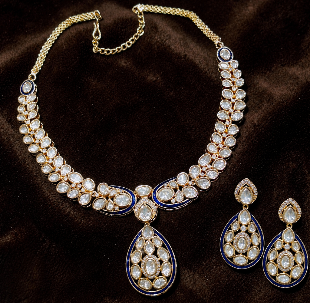 Lashkara Moissanite Necklace set