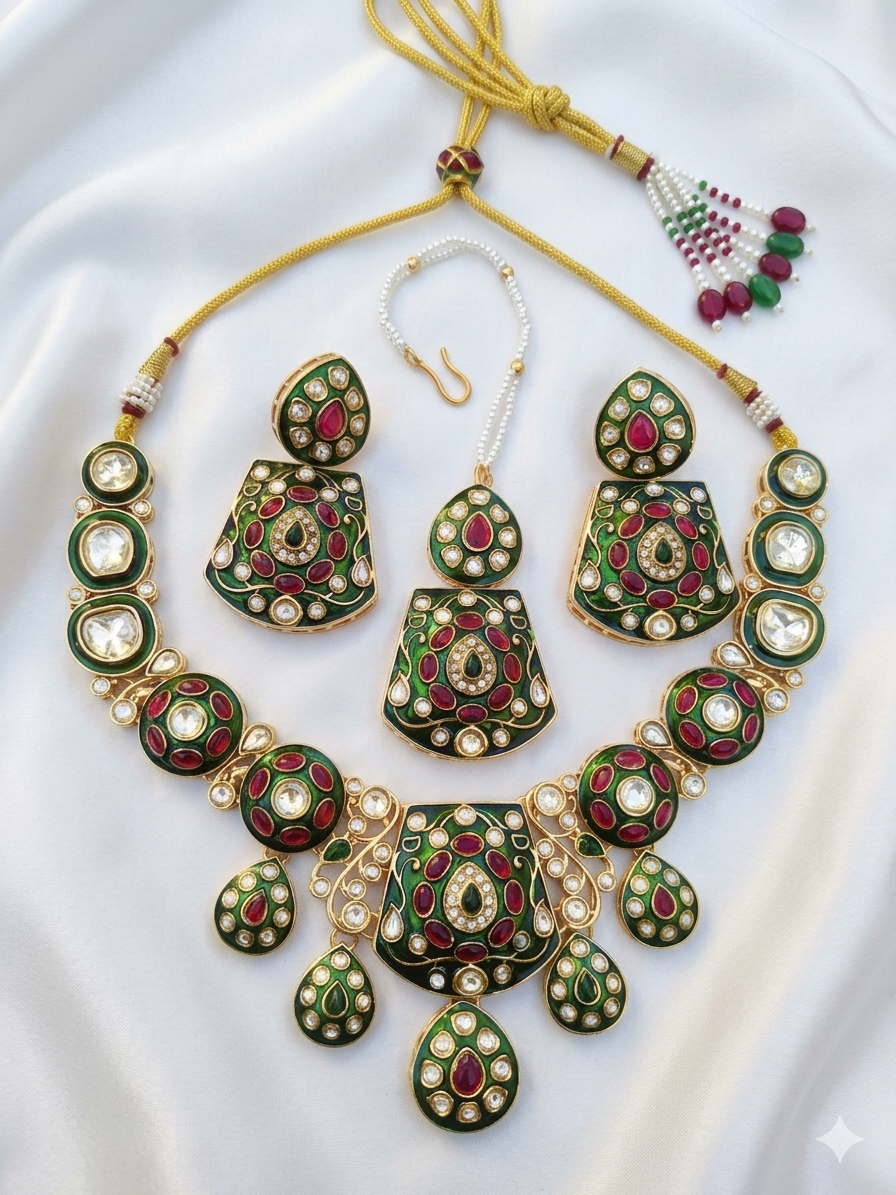 Ishqi Kundan Necklace set