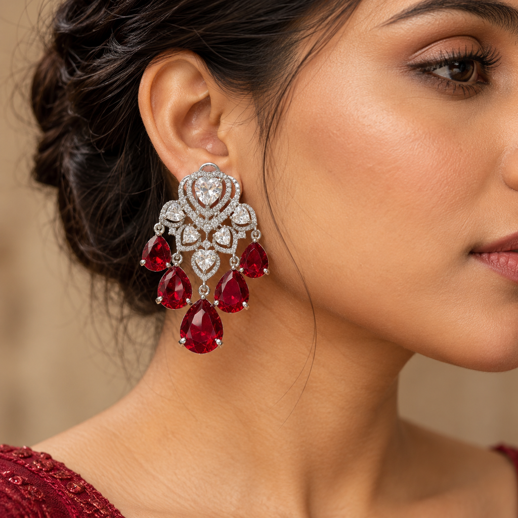 Rashi CZ Earrings