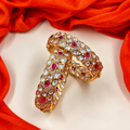 Shringar Moissanite Kundan Openable Bangles
