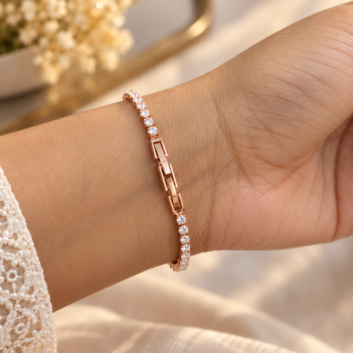 Karisma Anti Tarnish Tennis Bracelet